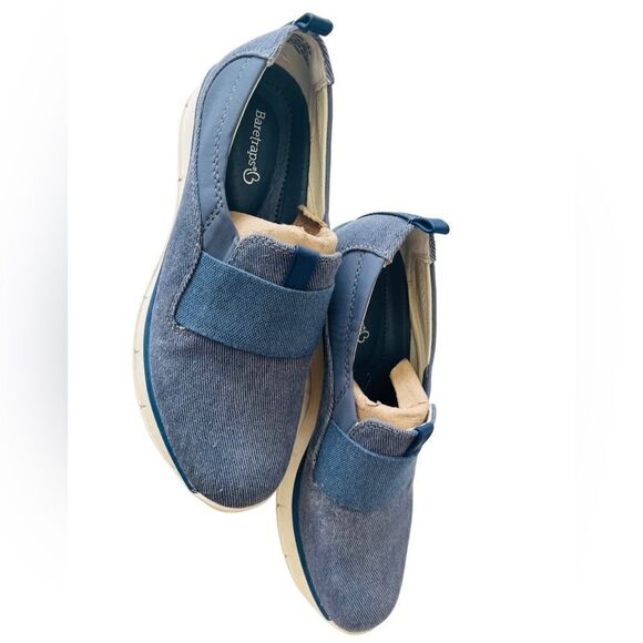 Baretraps Garner Wedge Slip-On, Chambray blue, size 7.5 - Picture 4 of 7